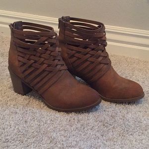 Brown Ankle Booties